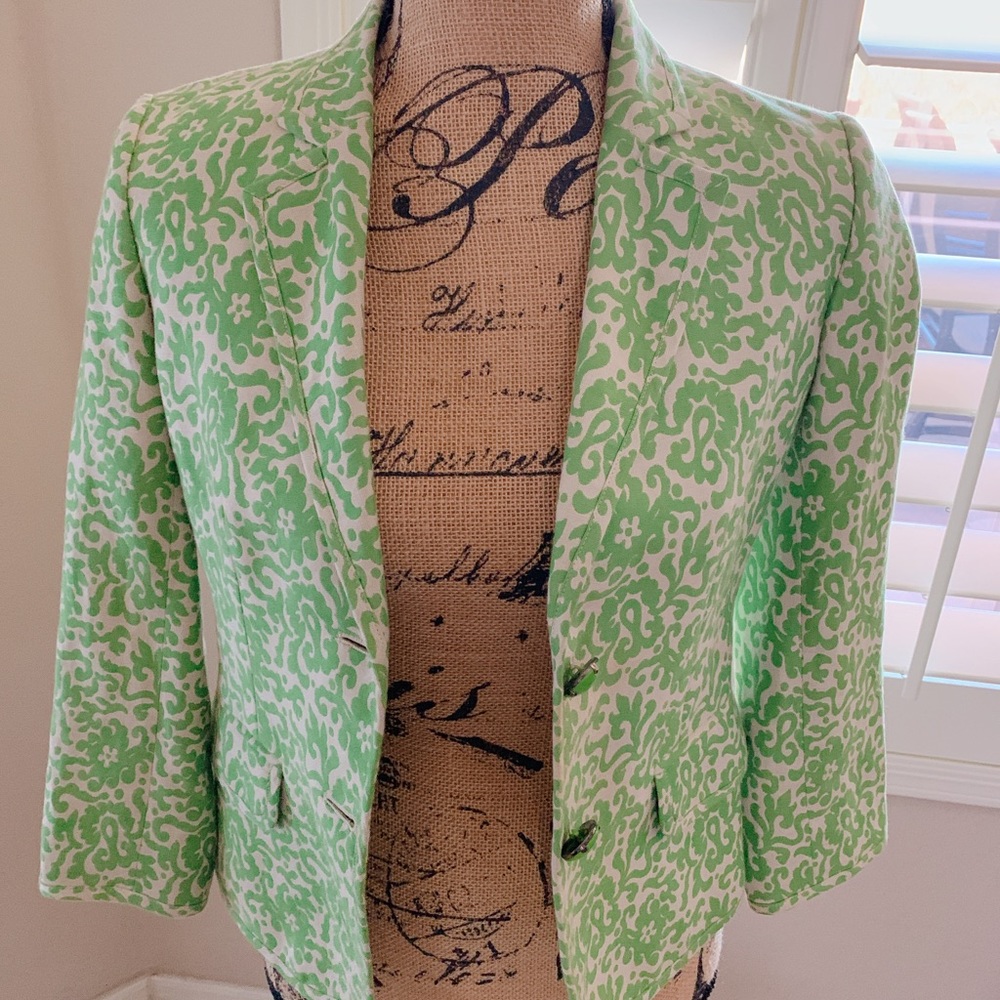 J Crew Linen Jacket